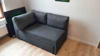 Sofa/kanapa/leżanka rozkładana IKEA BYGGET + poduchy + wzmocnione dno