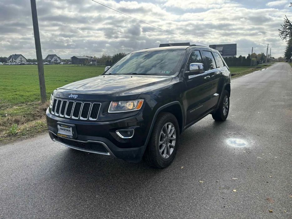 Jeep Grand Cherokee 2015r. Jeep Grand Cherokee 3.6 V6 4X4 Limited SPRAWNY NA MIEJSCU