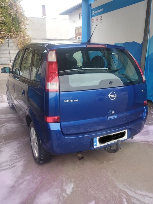 Meriva 1.8 125km, 190tys., LPG do 2031, hak