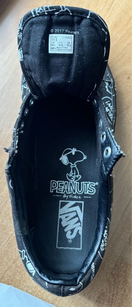 Vans x Peanuts Old Skool Snoopy Черный