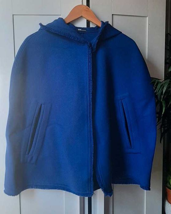 Capa azulão com capuz