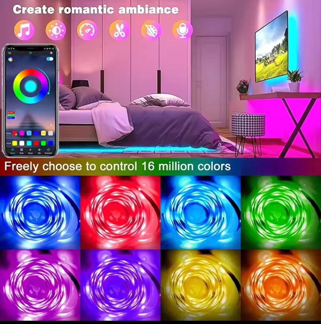 RGB LED5050 стрічка