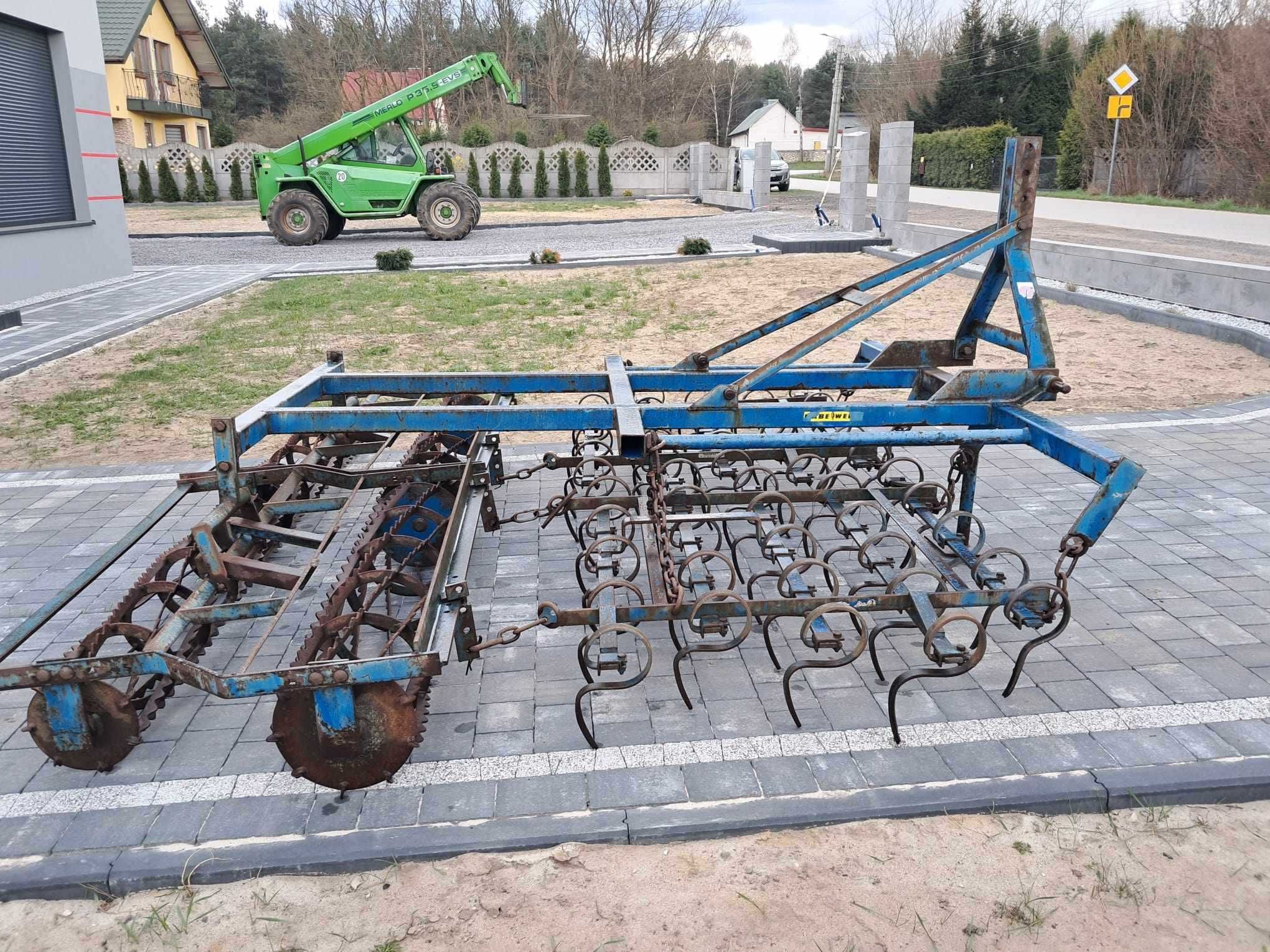 GRUBER agregat ścierniskowy Vogel-Not 2m z wałem Lemken Smaragd 3m 2,6