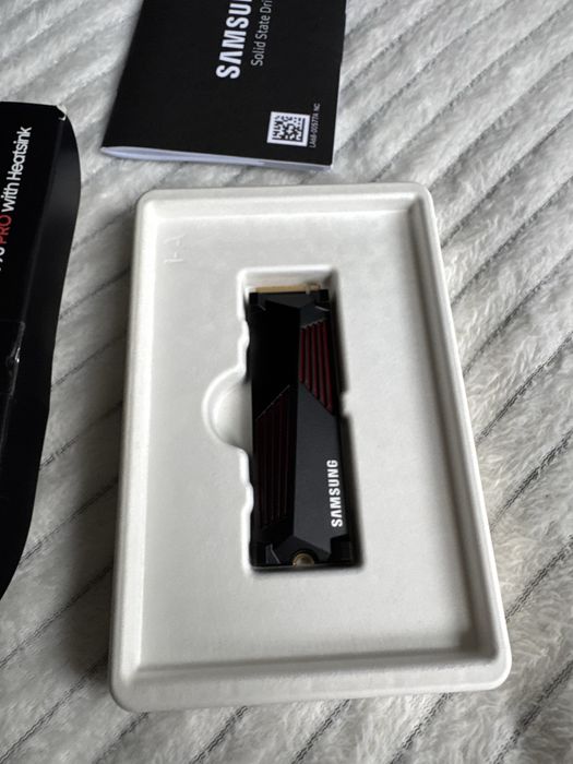 Dysk SSD Samsung 990 Pro 1TB PCie Gen4 Radiator nowe okazja!