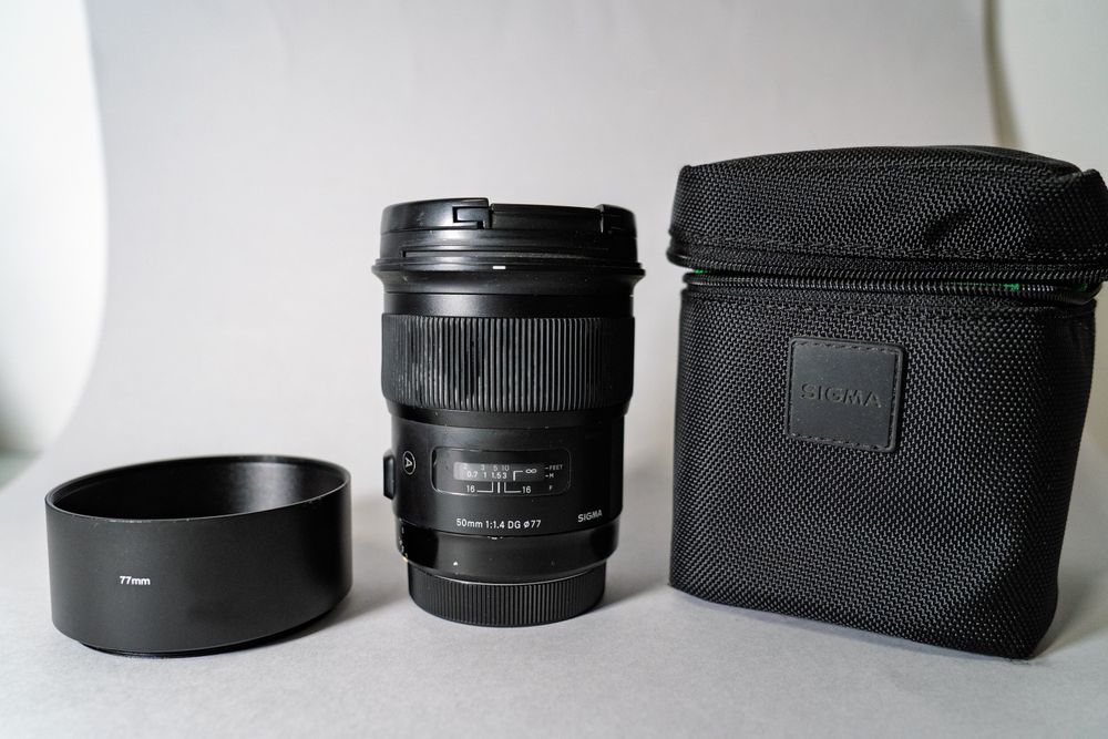 Sigma 50mm art 1.4 -CANON EF