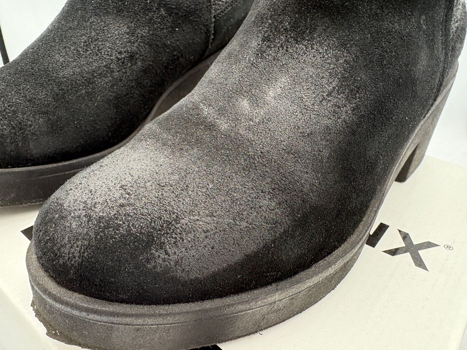 ‼️Używane oryginalne sztyblety BRONX czarne 37 AZ 017 skórzane botki