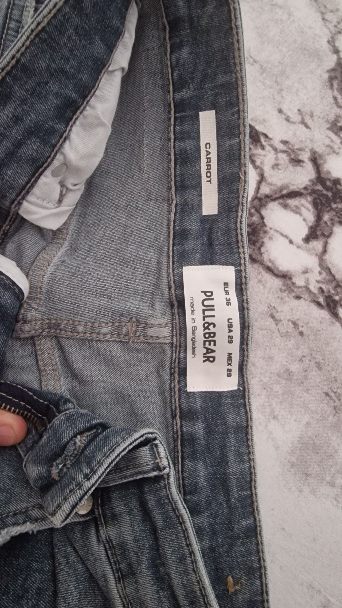 Calças ganga Pull &Bear Slim fit -Carrot