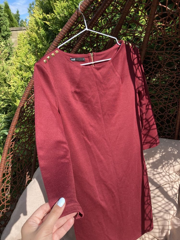 Женское платье, размер M. жіноче бордове плаття, сукня