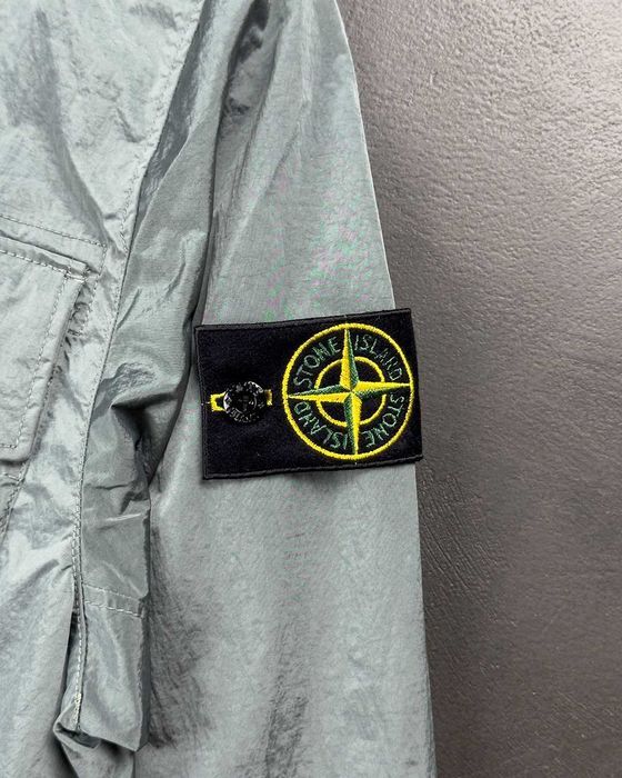 Куртка STONE ISLAND 41620 Nylon Metal Watro-Tc In Econyl Lead Grey