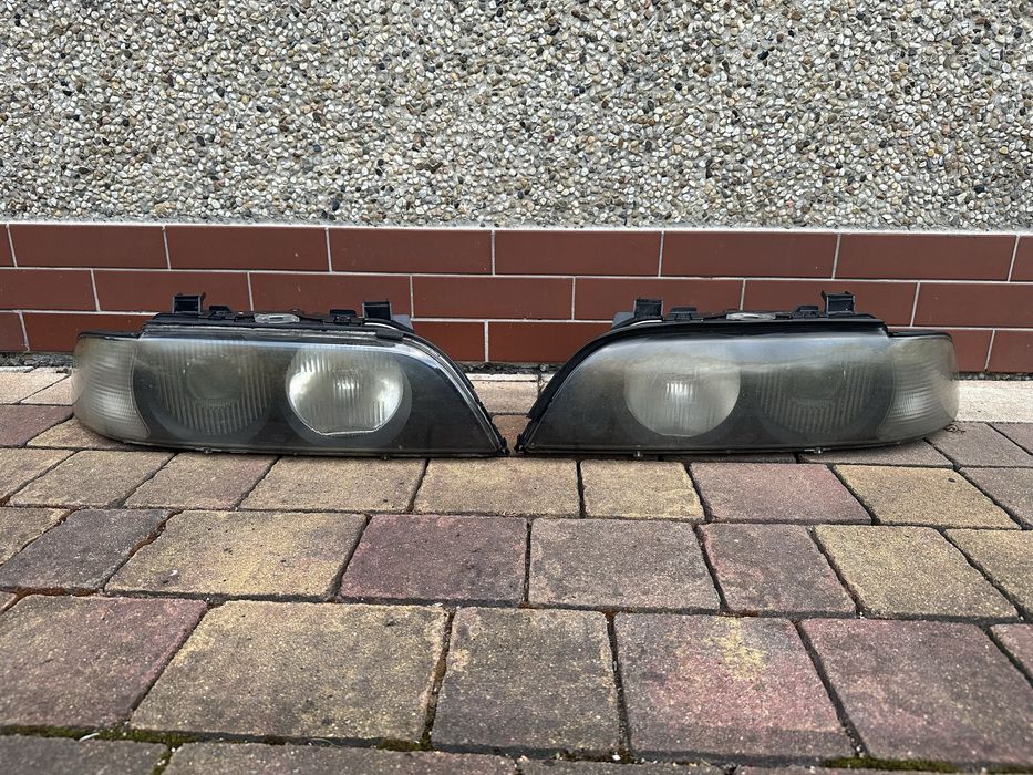 BMW E39 przedlift EUROPA lampy przód XENON stary typ HELLA oryginał