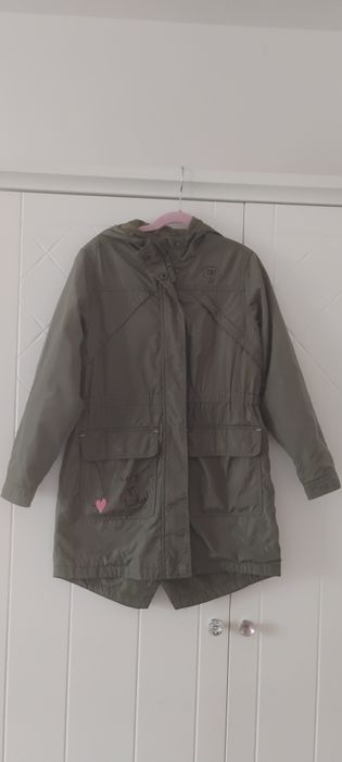 Kurtka wiosenna Smyk 134 parka khaki