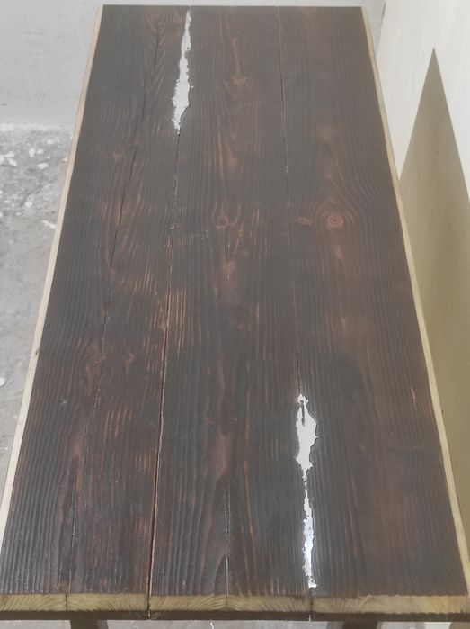 Стіл з дерева лофт масив дерев'яний стіл