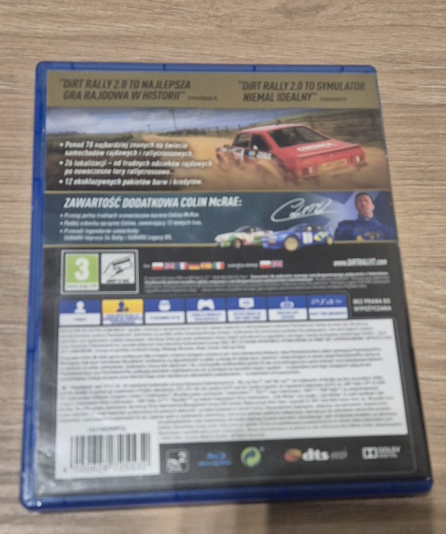 Dirt Rally 2.0 Edycja Roku PS4 PS5 Dubbing PL Polska Wersja