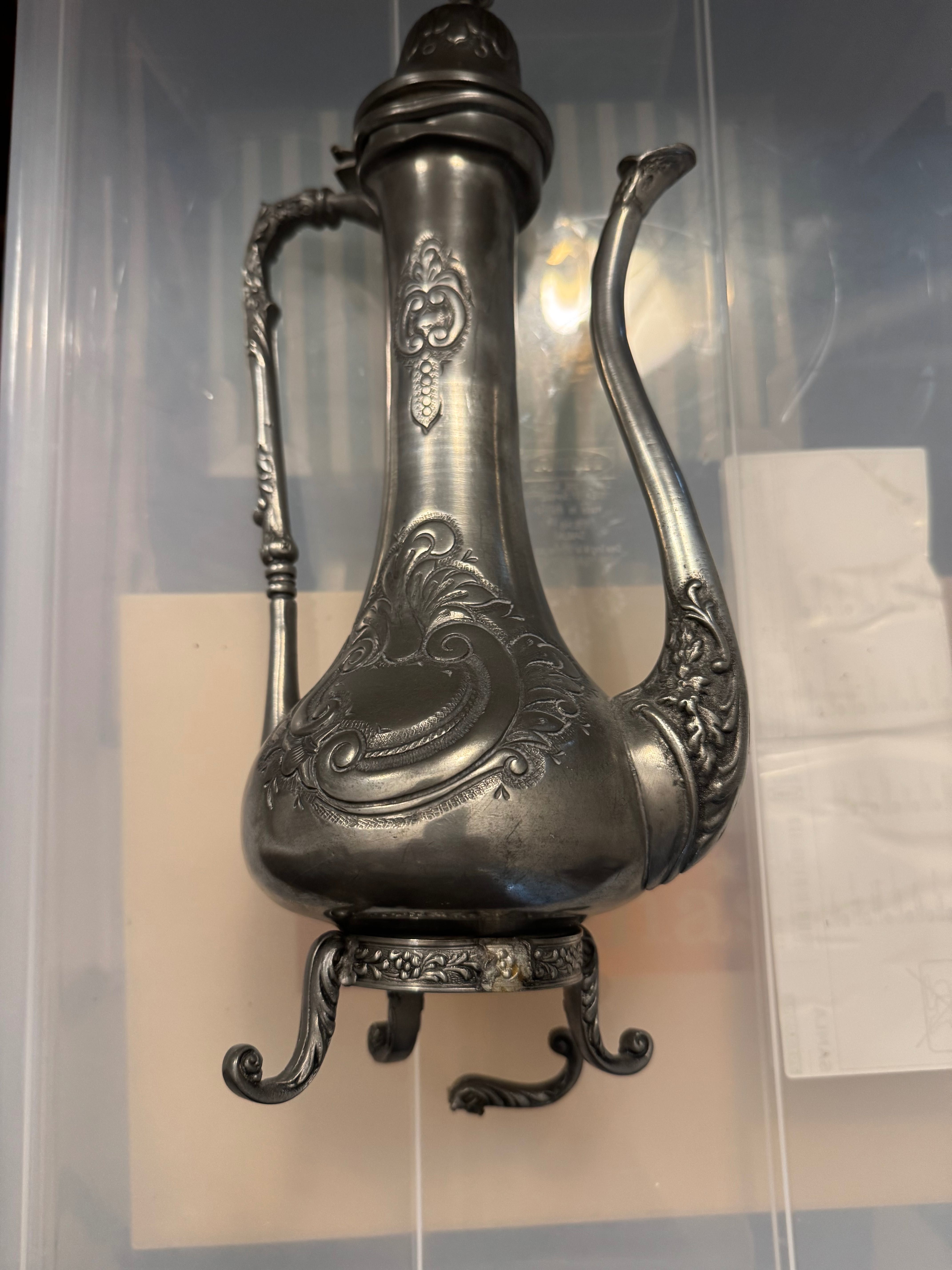 Samovar em estanho da Artimex