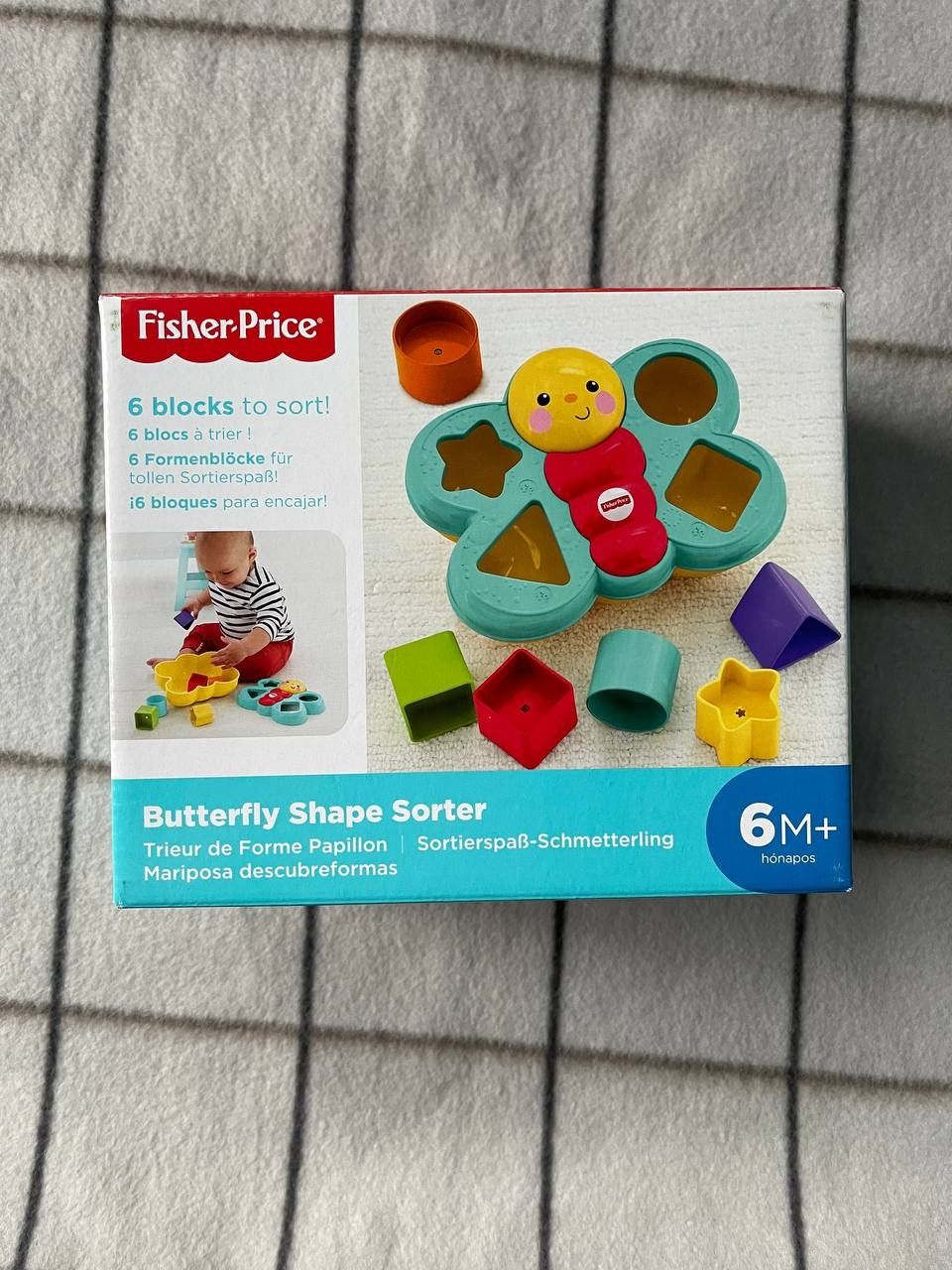 новий сортер метелик fisher price