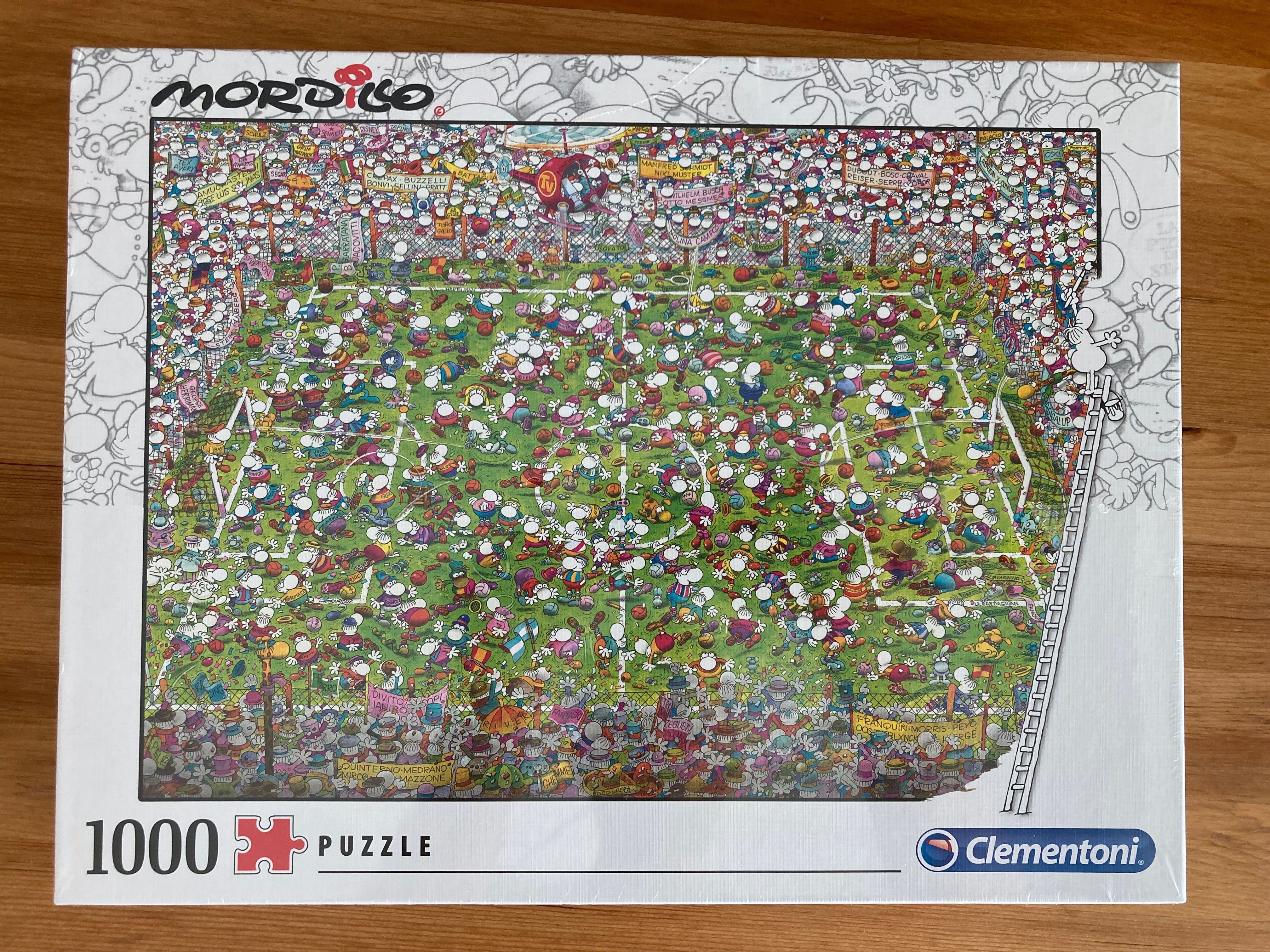 Puzzle 1000, boisko, piłka nożna