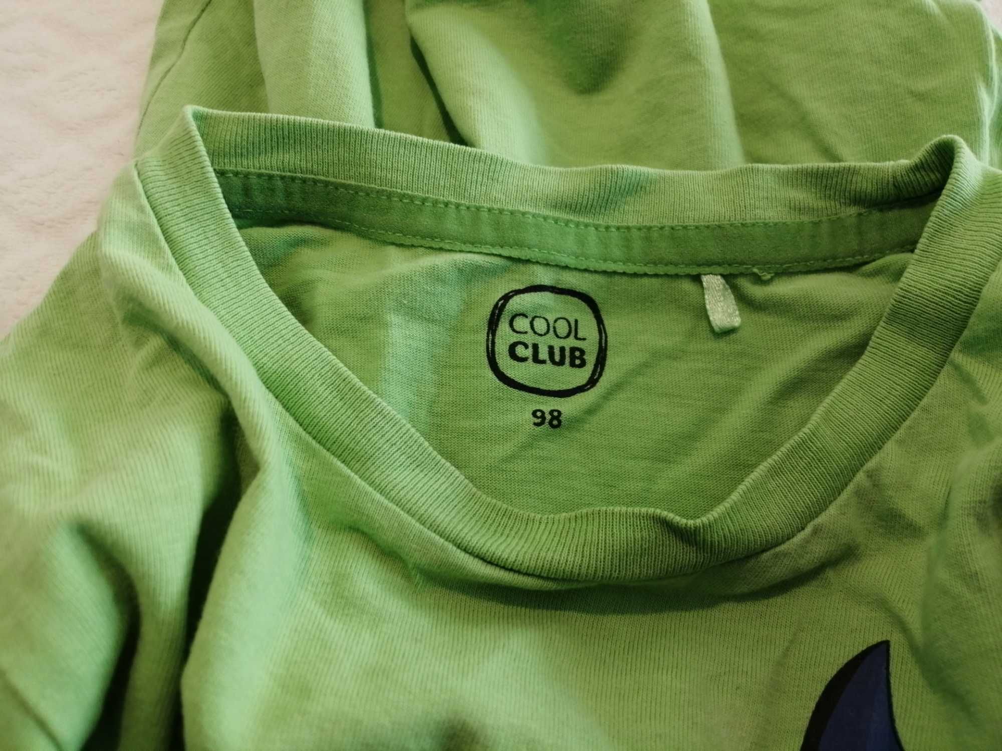 Koszulka, krótki rękaw, T-shirt, zielona, tenisówka, 98, Smyk (Odzież)