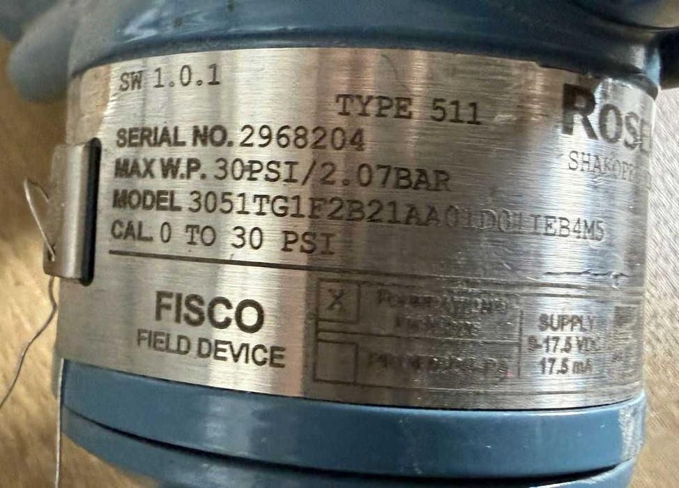 Zestaw przetworników ciśnienia z pozycjonerem - przemysł