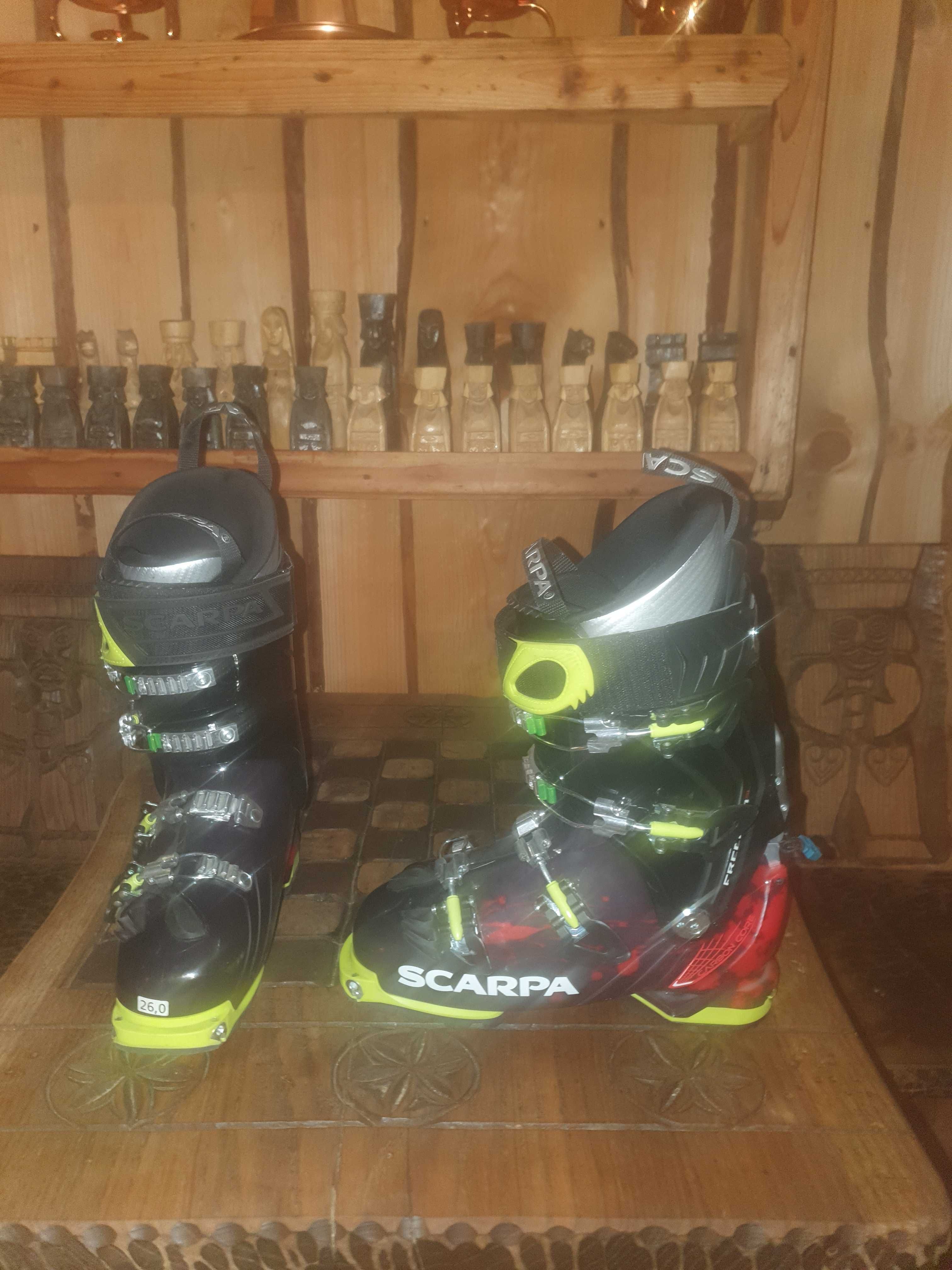 scarpa carbon core nr.26 flex 120 skitour freeride nowe