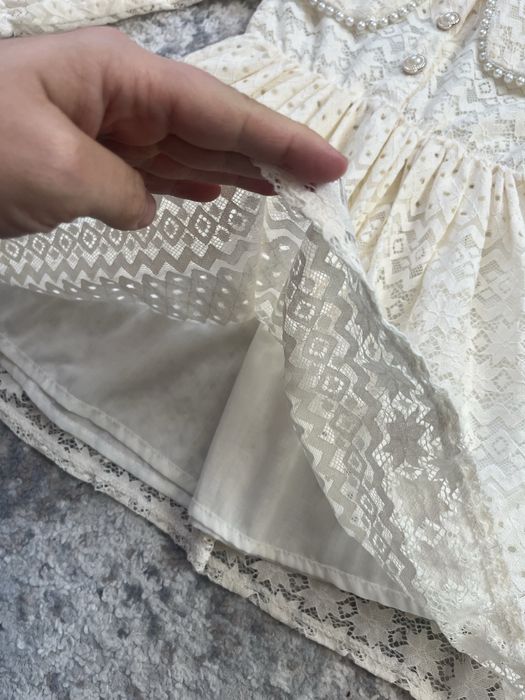 Przepiękna elegancka sukieneczka 104 wesele święta sesja