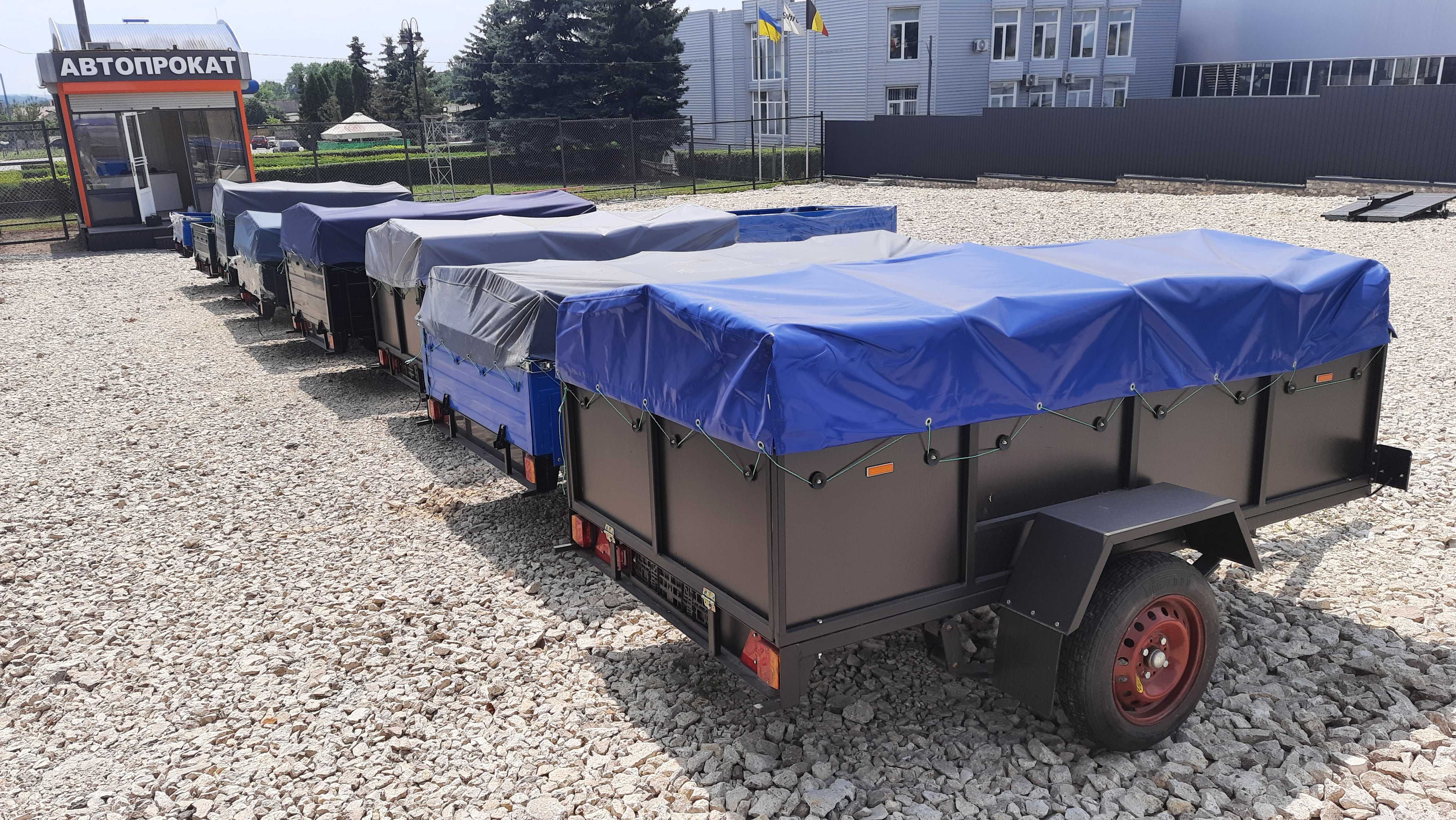 Причіп фанерний УСИЛЕНИЙ 2.3×1.3×0.5