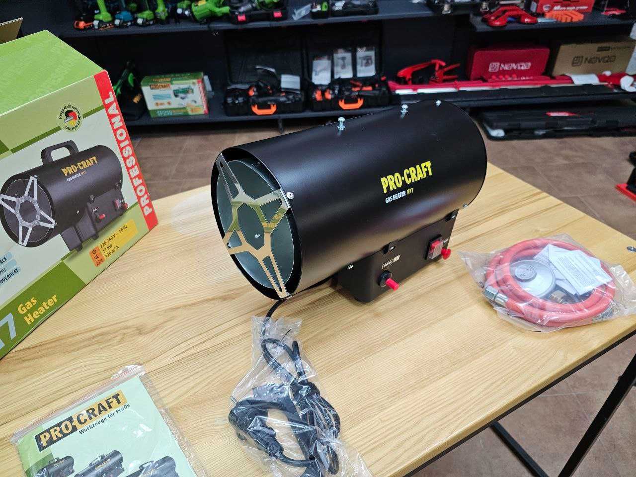 Теплова Газова Пушка ProCraft 17кВт  Гарантія 36 місяців  Обігрівач