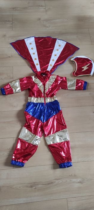 Strój karnawałowy halloween superbohatera superbohaterki