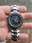 Zegarek CASIO EDIFICE duży masywny, instrukcja, pudełko.