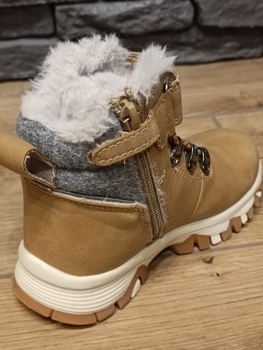 Buty zimowe chłopięce ocieplane, kozaki Cool Club rozmiar 27