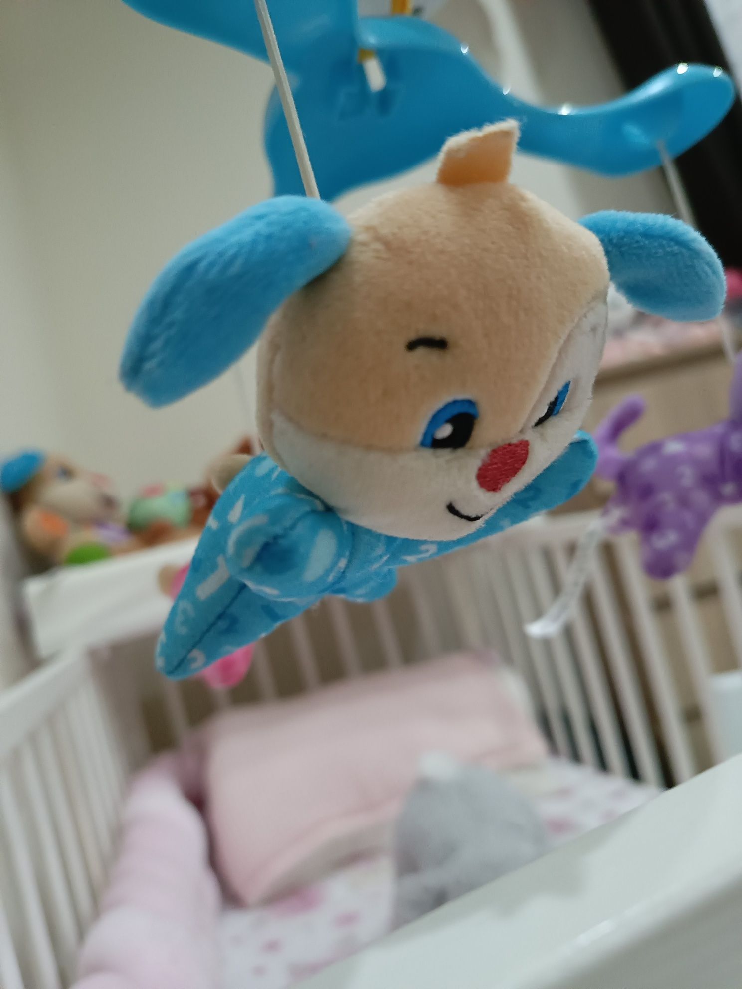 FISHER-PRICE Karuzela z misiami nad łóżeczko DLA DZIECI I Niemowląt 3w