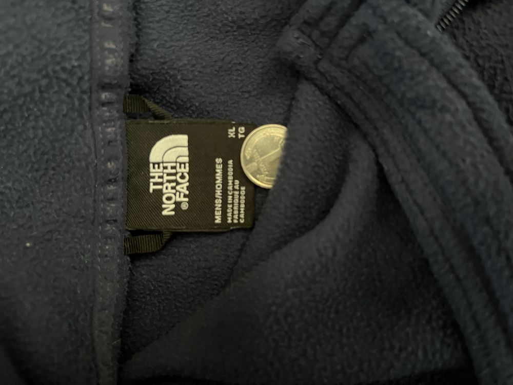 Флиска The North Face (TNF), синяя, размер XL