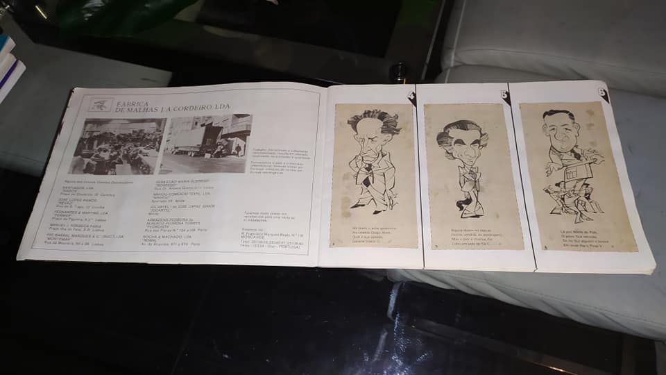 caderneta rara FIGURAS E FIGURÕES do concurso o PAÍS - 1976