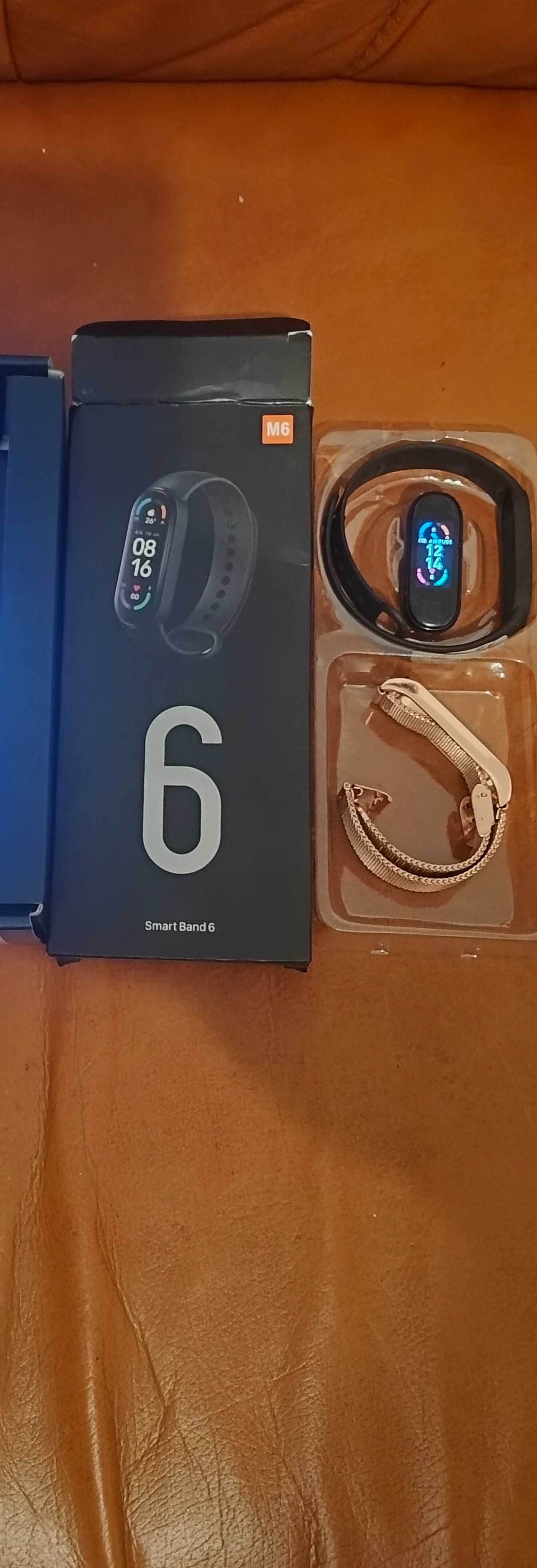 Smart Band Mi 6  kompletny , sprawny