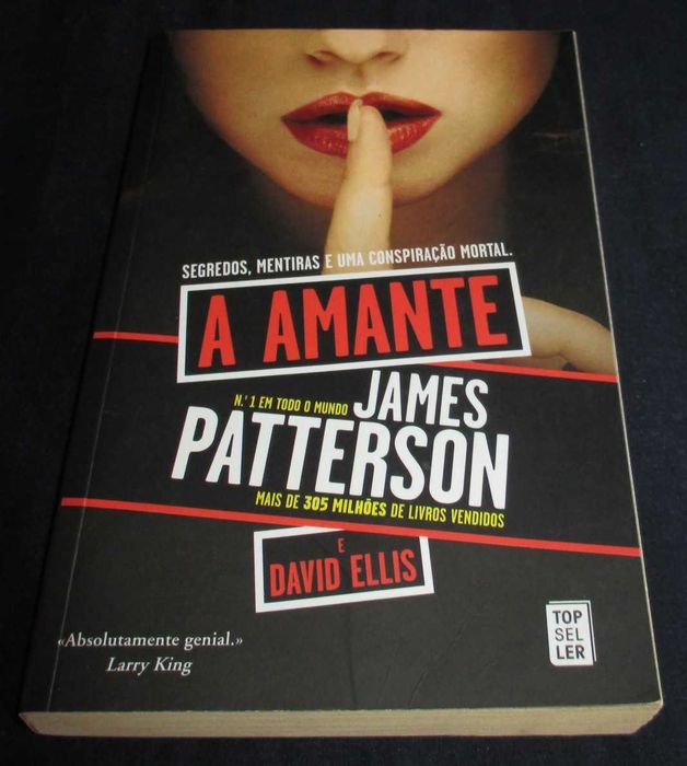 Livro A Amante James Patterson Topseller Bolso