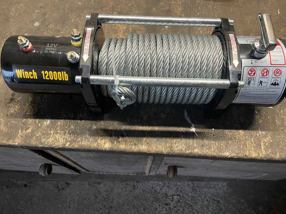 Лебідка автомобільна електрична Energy winch 12000LBS 5,5т лебедка