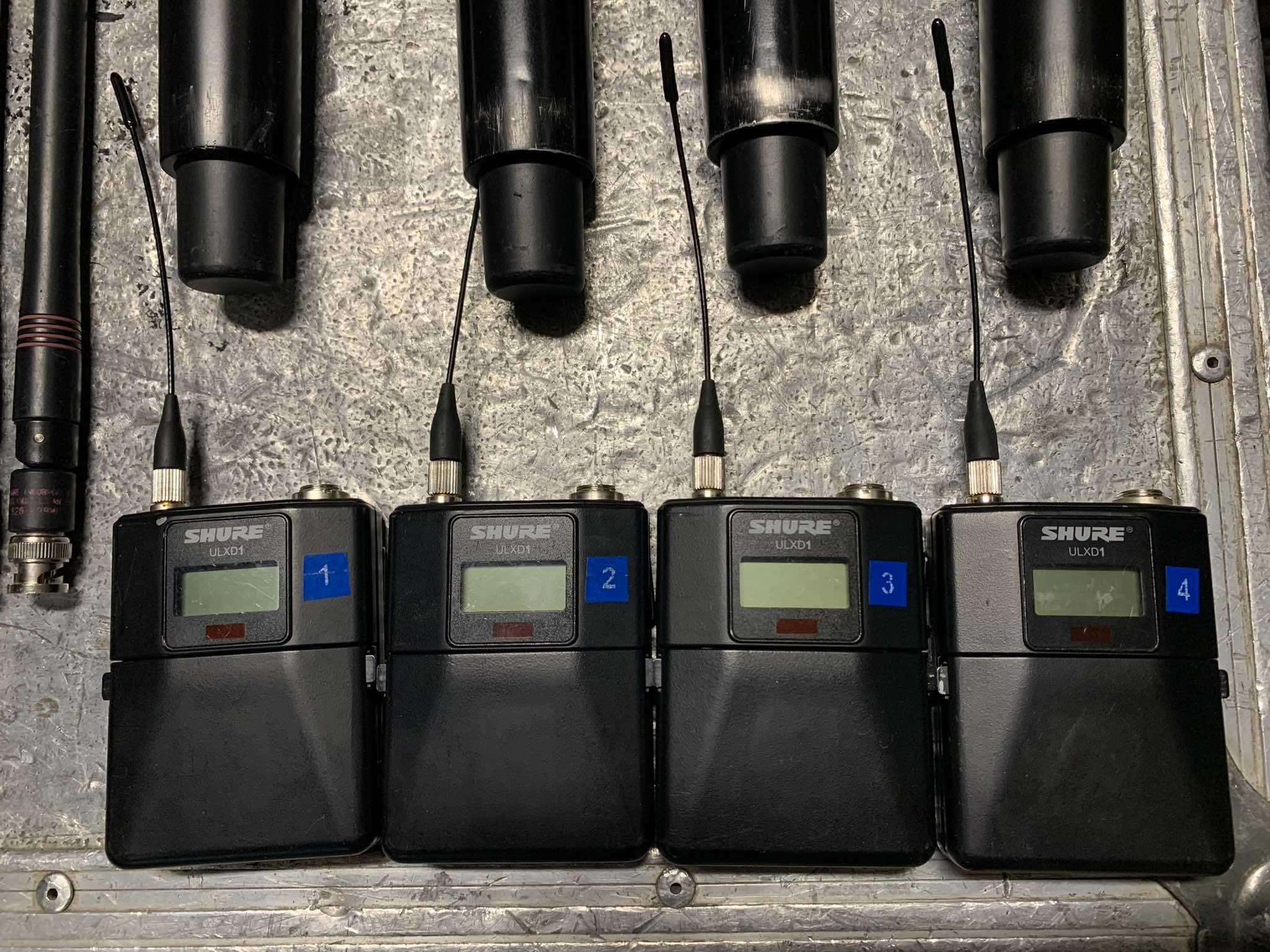 SHURE ULXD4 zestaw - w opisie co znajduje się w zestawie