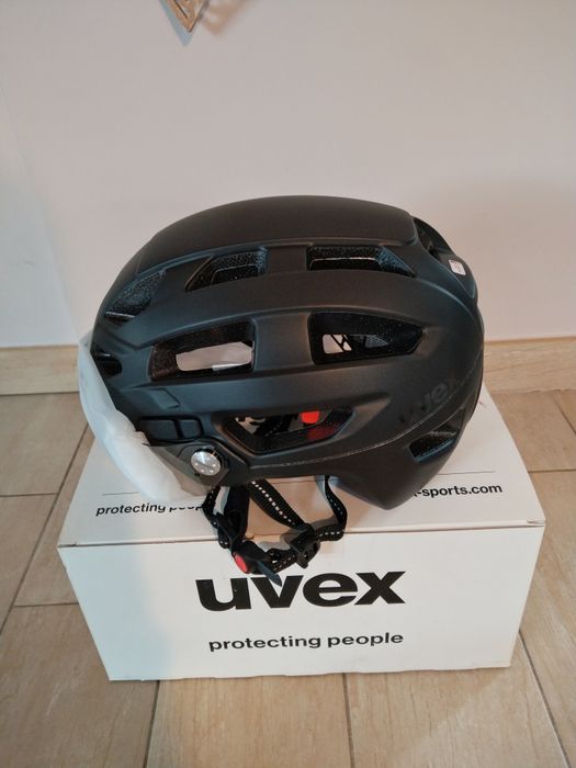 Kask rowerowy z daszkiem Uvex finale visor rozm. 56-61