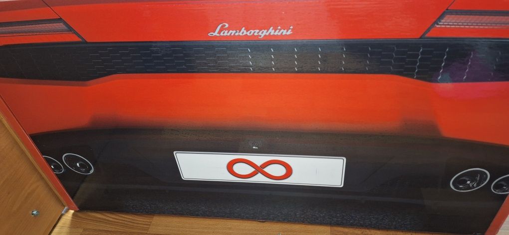 Детская кровать-машина Lamborghini