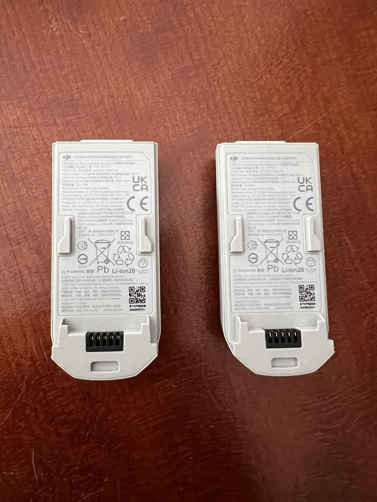 2 baterias drone dji Neo novas zero ciclos nunca usadas