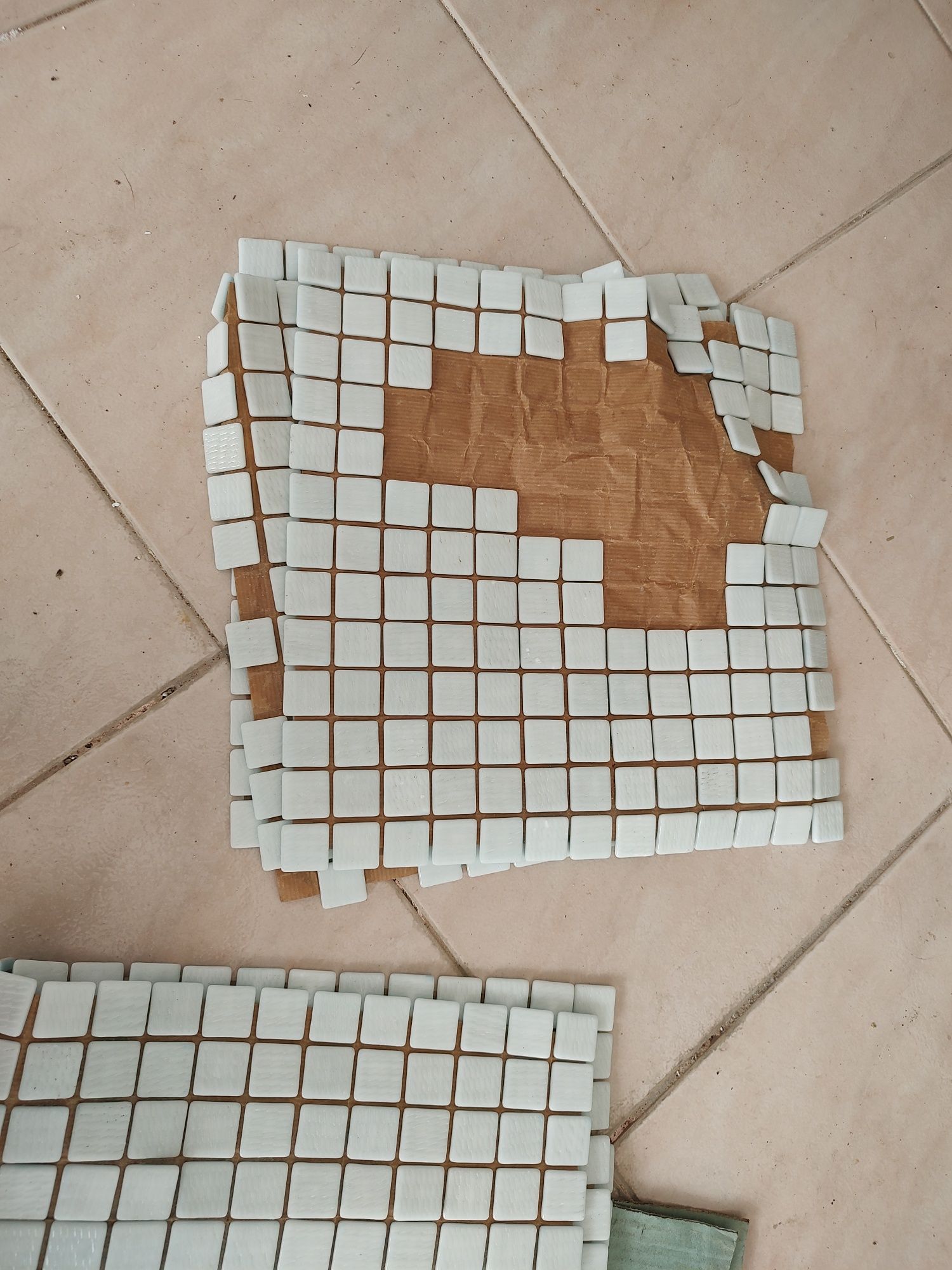 Mosaico Vítreo azul