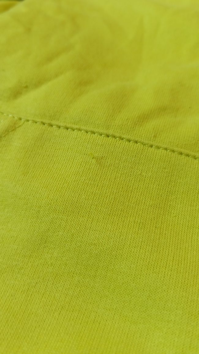 Oversized hoodie verde fluorescente M