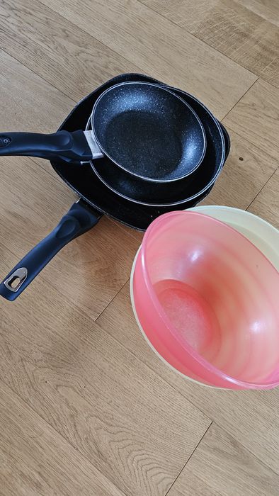 Patelnie i miski / oddam