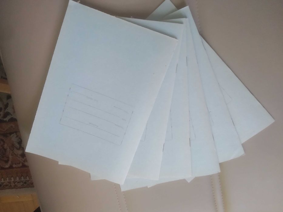 stare zeszyty z PRL, 5 sztuk