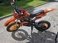 Mini mota 49cc para criança