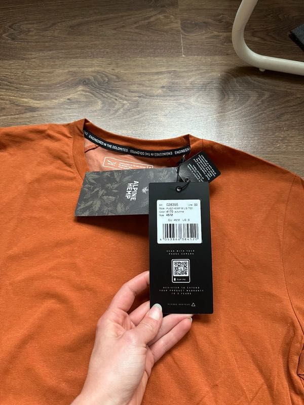 Męska bluzka bluza Longsleeve Salewa Puez Hemp góry treking
