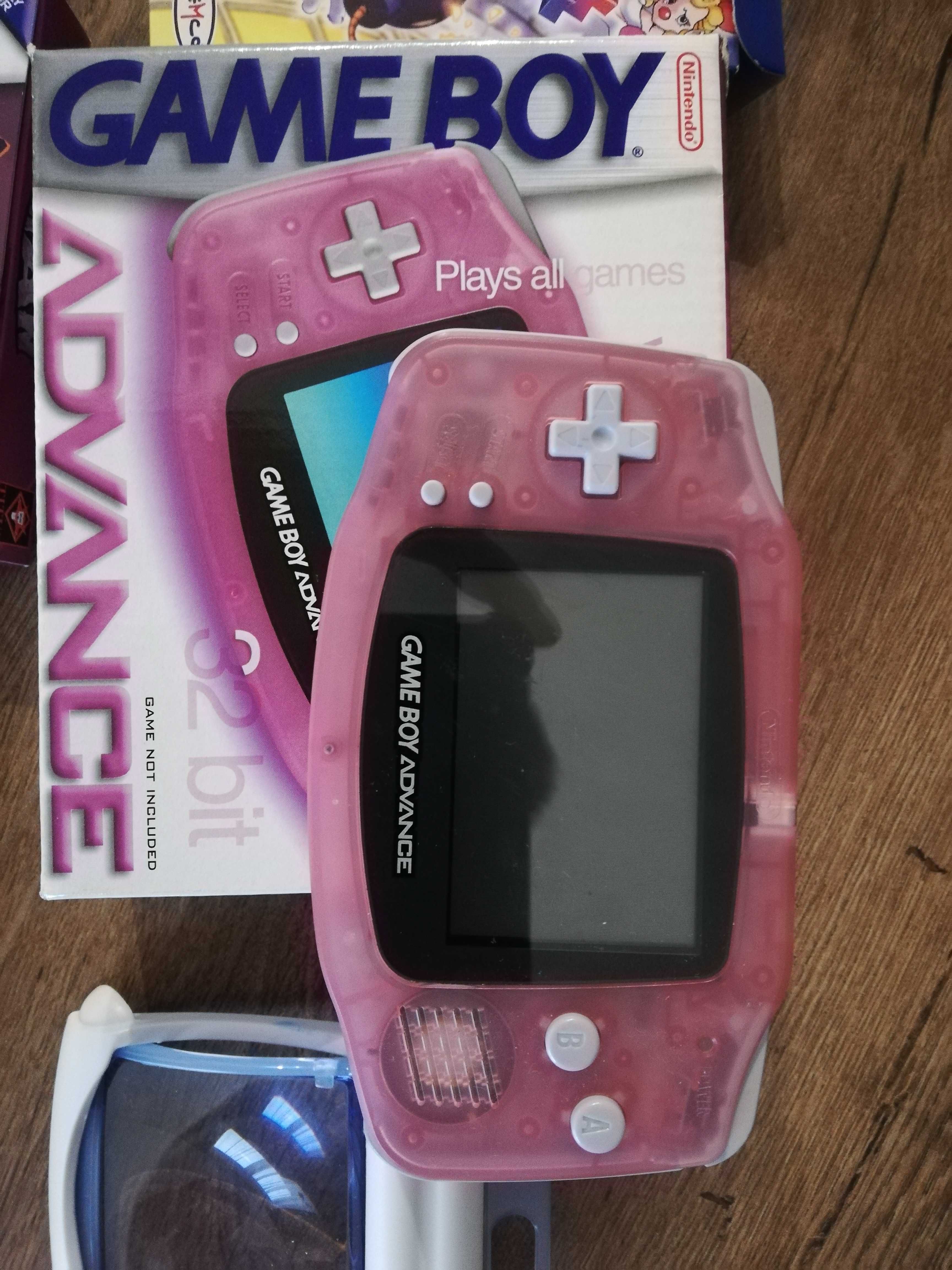 Game Boy advance z grami i dodatkami