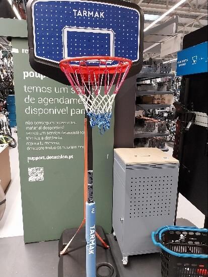 Cesta basquete infantil