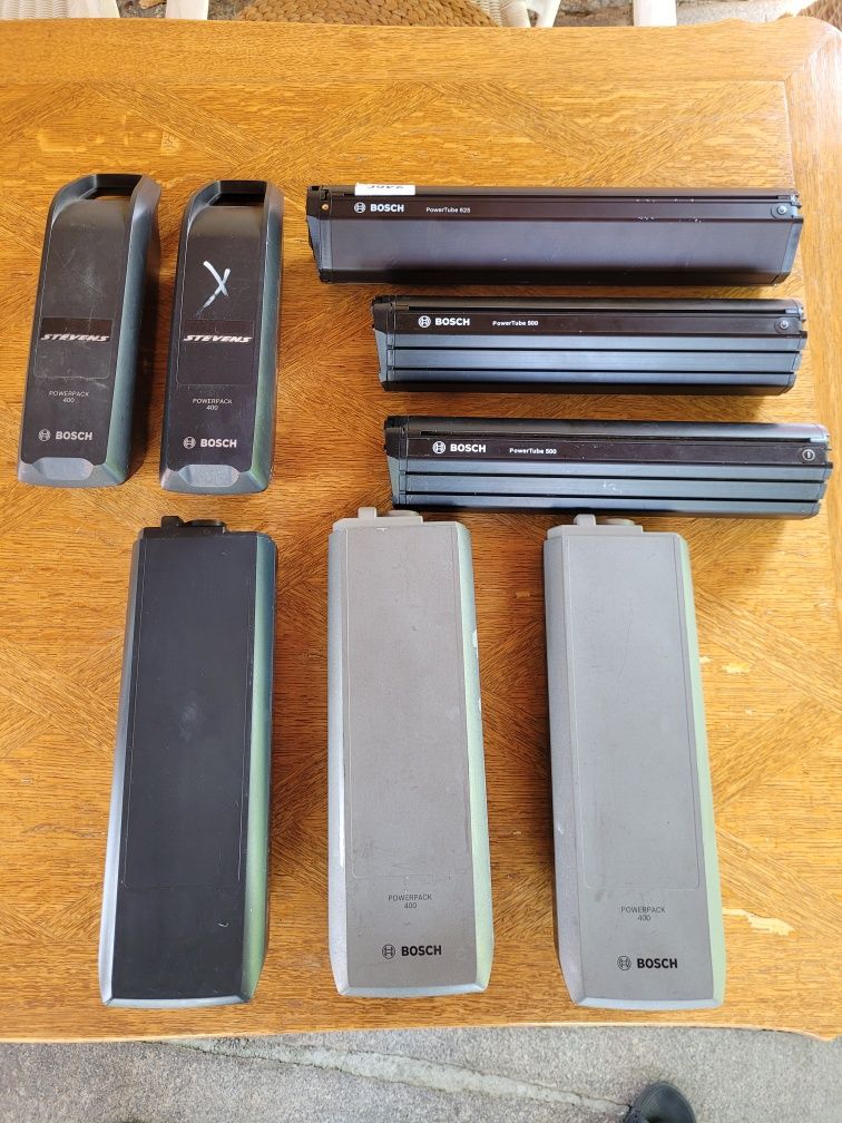 Pakiet baterie Bosch Powertube 625 500 Powerpack 400 * uszkodzone *