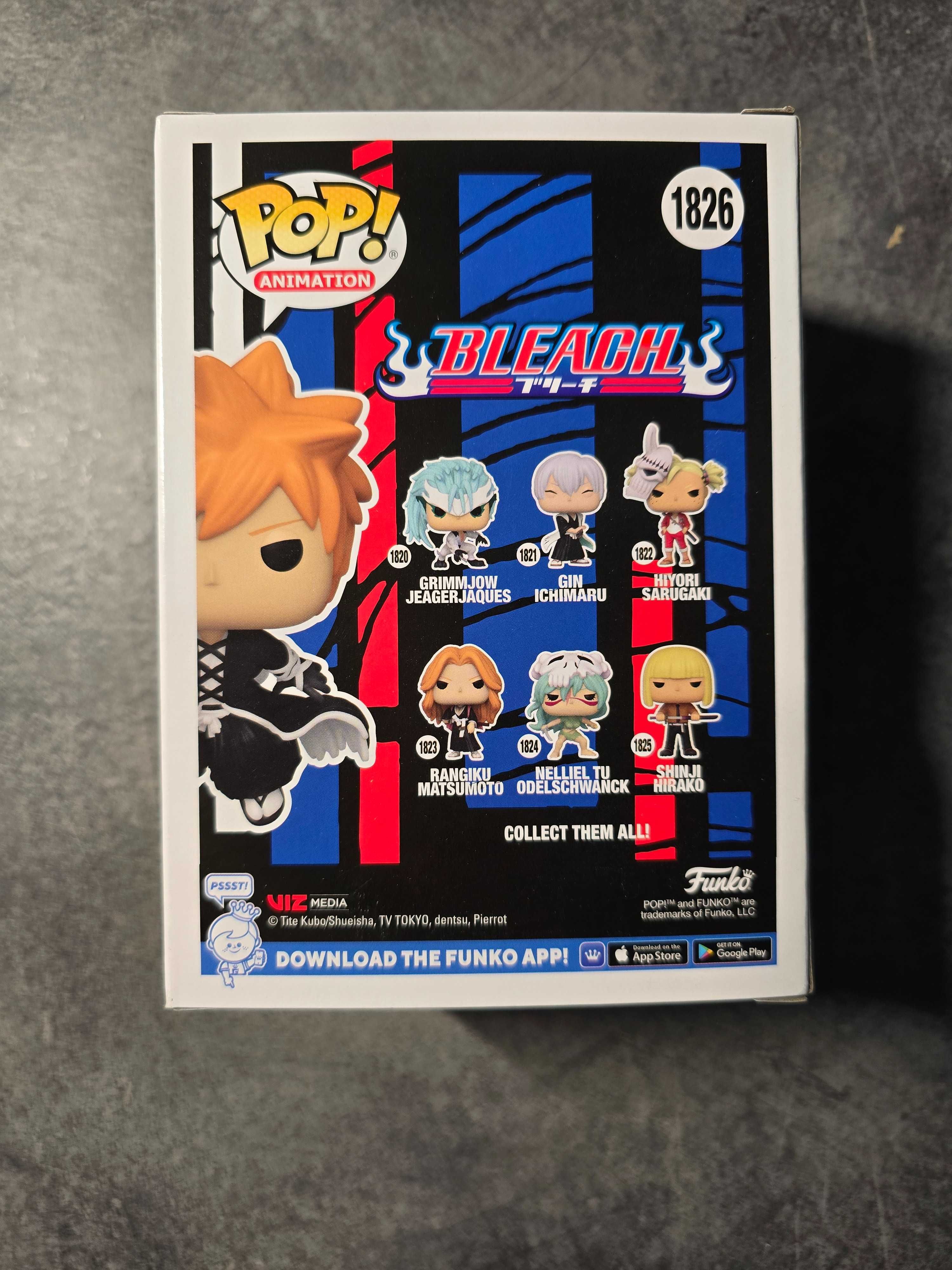 Ichigo Kurosaki 1826 Funko Pop Bleach