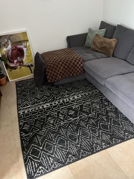 Tapete sala cinzento